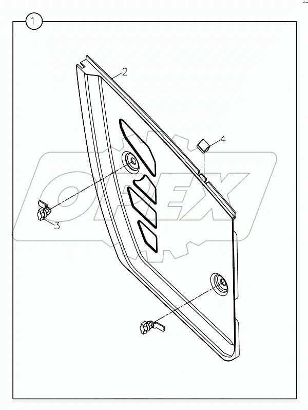  PANEL, ENGINE, RIGHT SIDE (C00025 -)