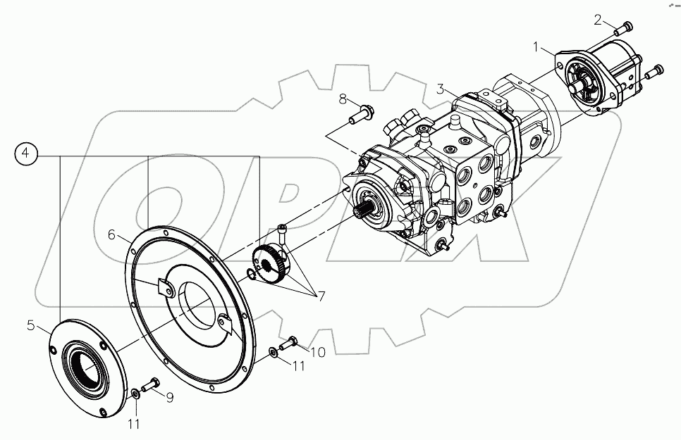 ENGINE PUMP ASSEMBLY