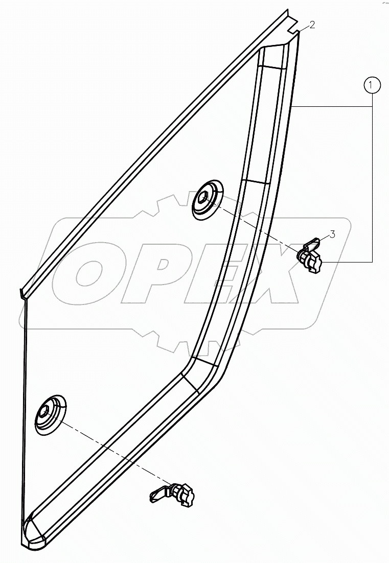  PANEL, ENGINE, LEFT SIDE (C00001 - C00024)