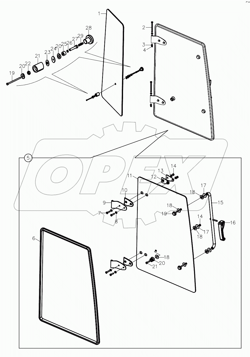  DOOR AND WINDOW SIDE, RIGHT