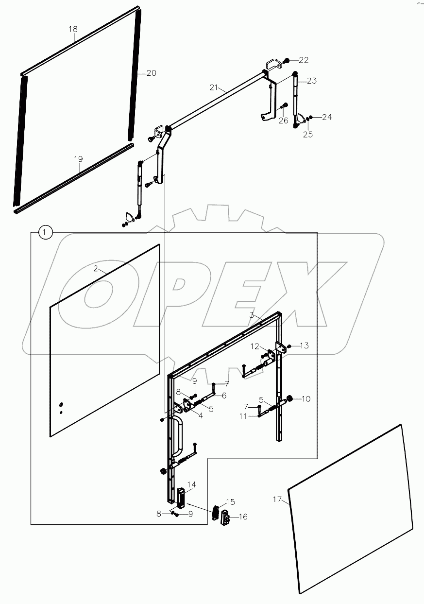  WINDOWS, FRONT - REAR (C00001 - C00024)