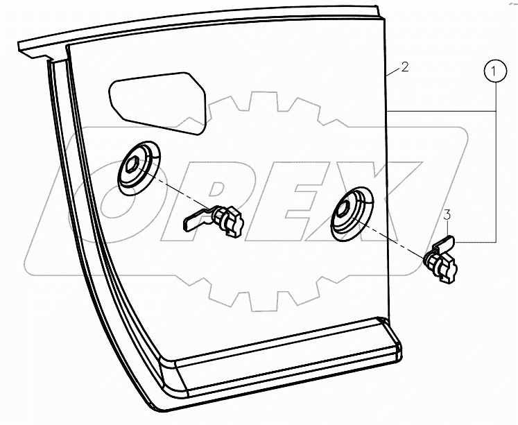  PANEL, ENGINE, RIGHT SIDE (C00001 - C00024)