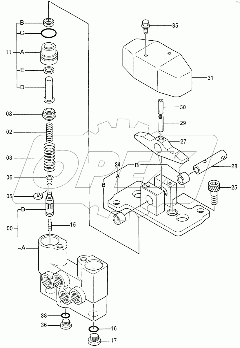 VALVE, PILOT, 9072923E