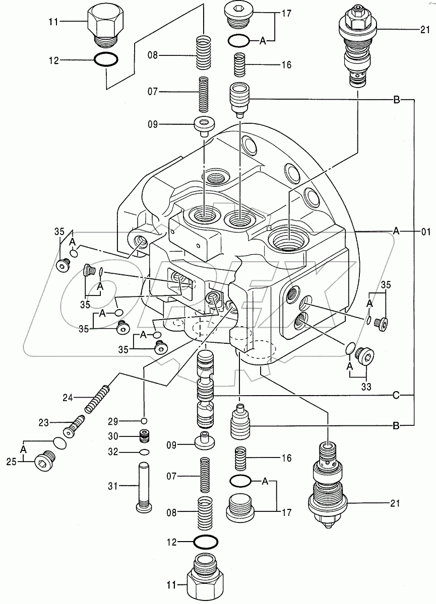  VALVE, BRAKE, 9119999A