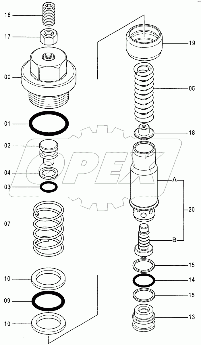 VALVE, RELIEF, 9134147A