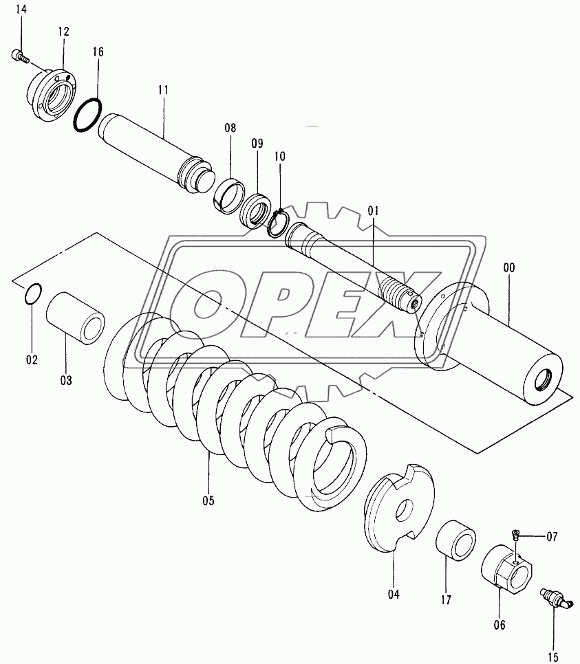 ADJUSTER (RUBBER CRAWLER)