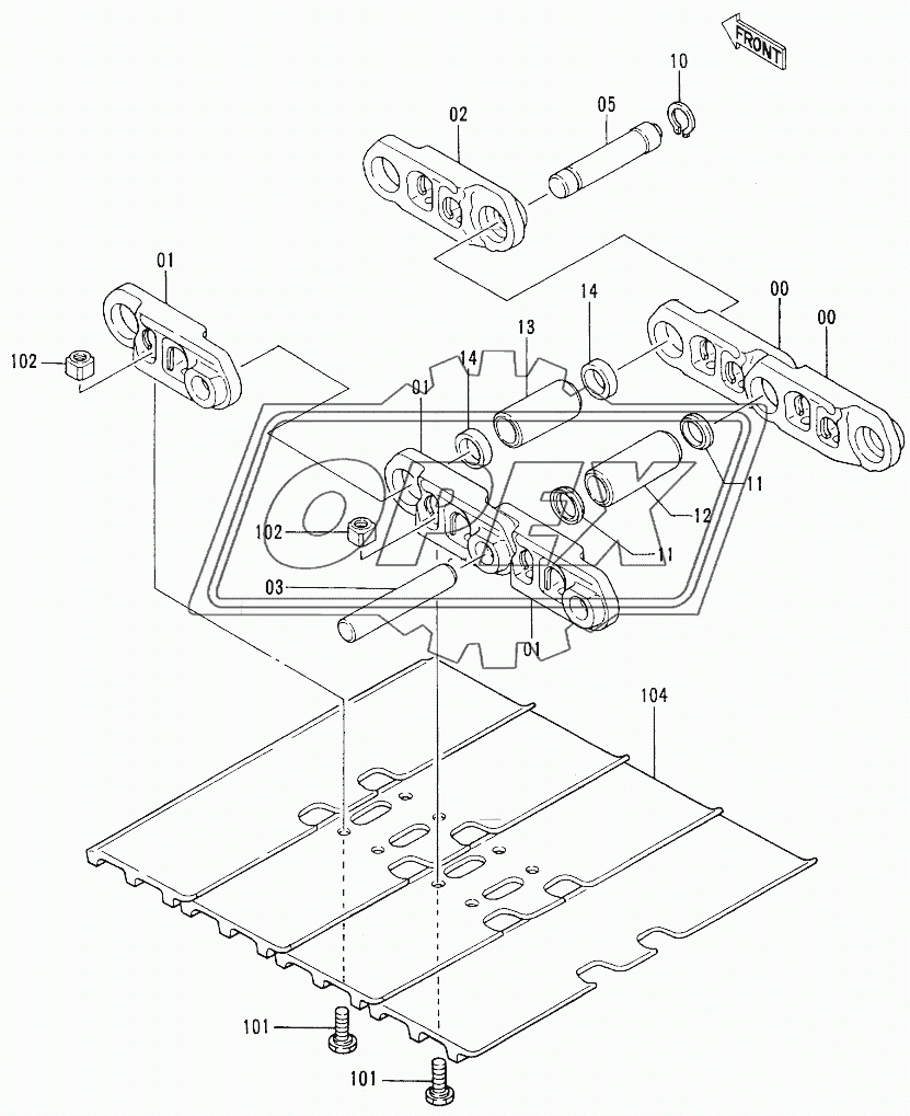 TRACK-LINK 600G