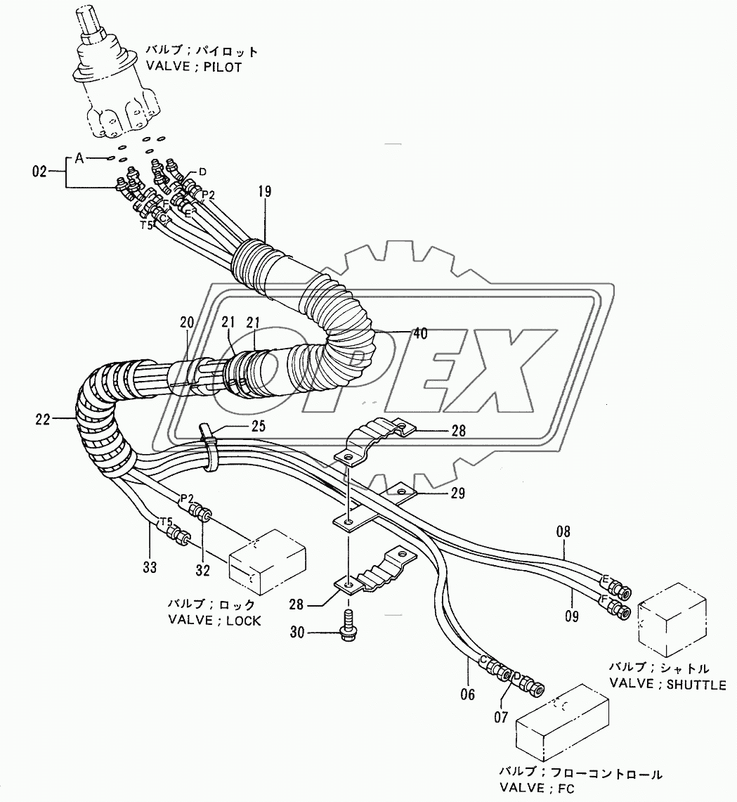 PILOT PIPINGS (5-1) <STD>