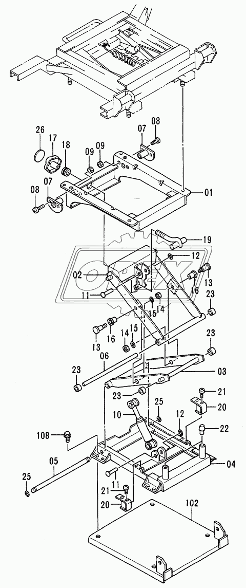 SEAT SUSPENSION <USA> 1