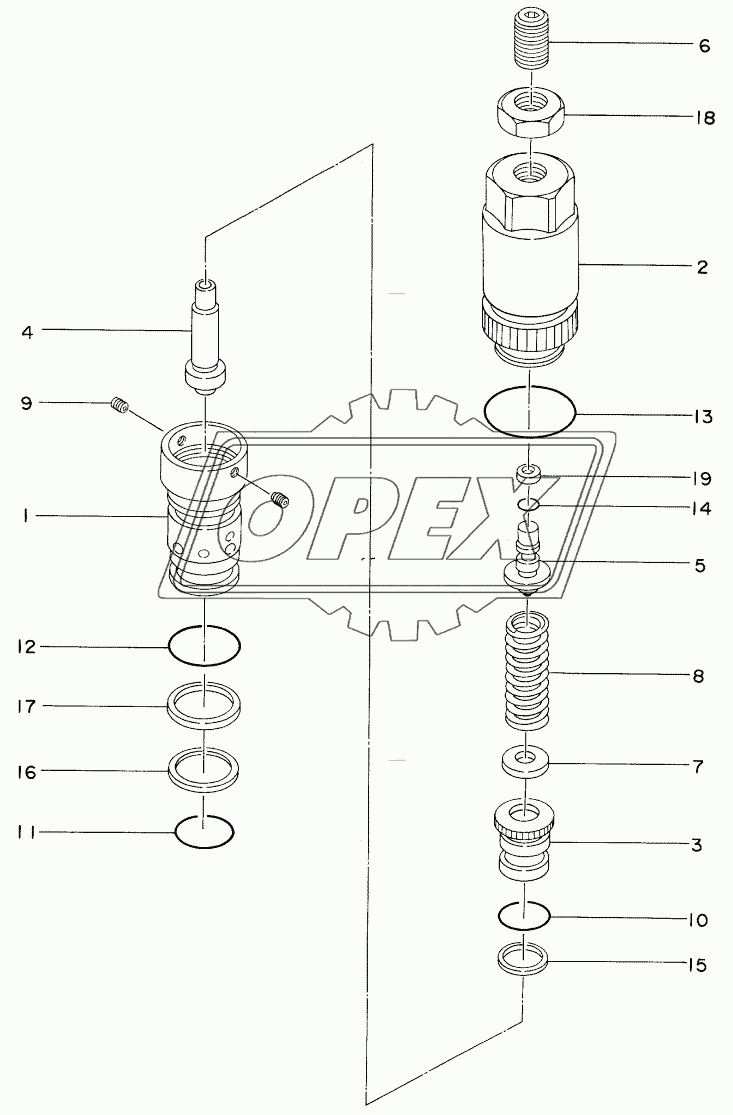 VALVE, RELIEF 30001-D92/12