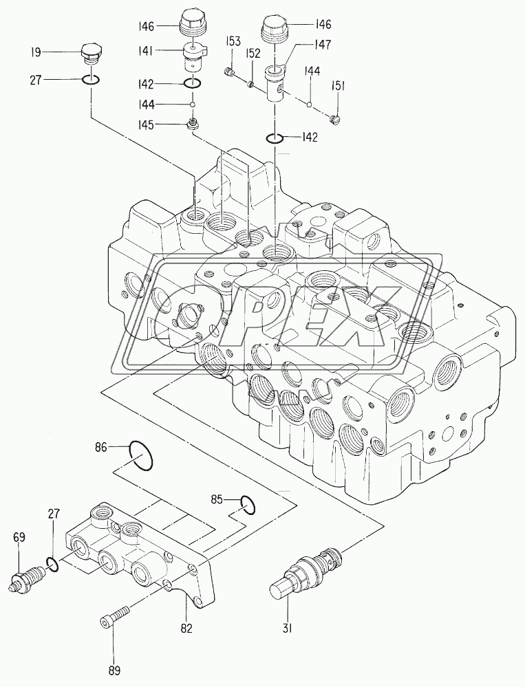 VALVE, CONTROL (7/8) 30001-31114