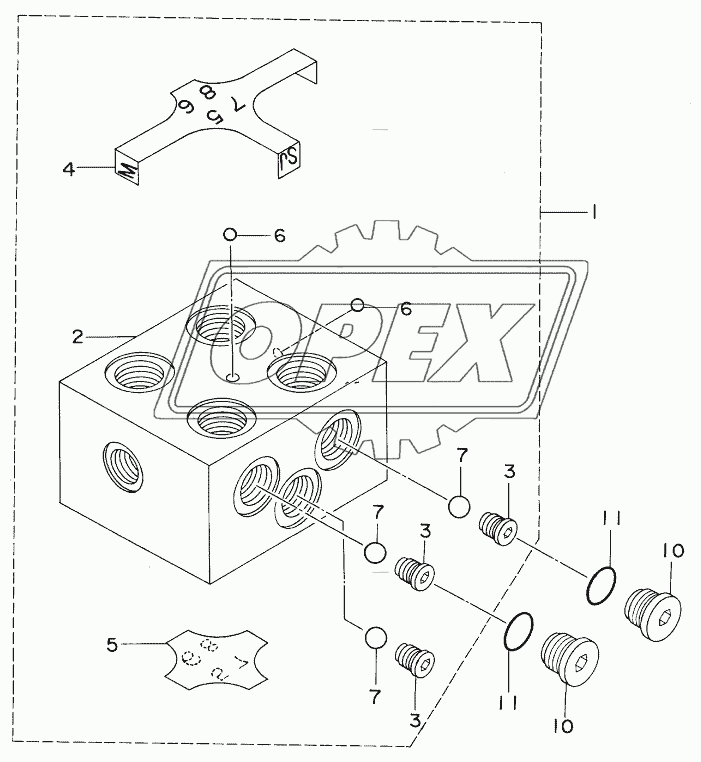 VALVE, SHUTTLE 30001- 1