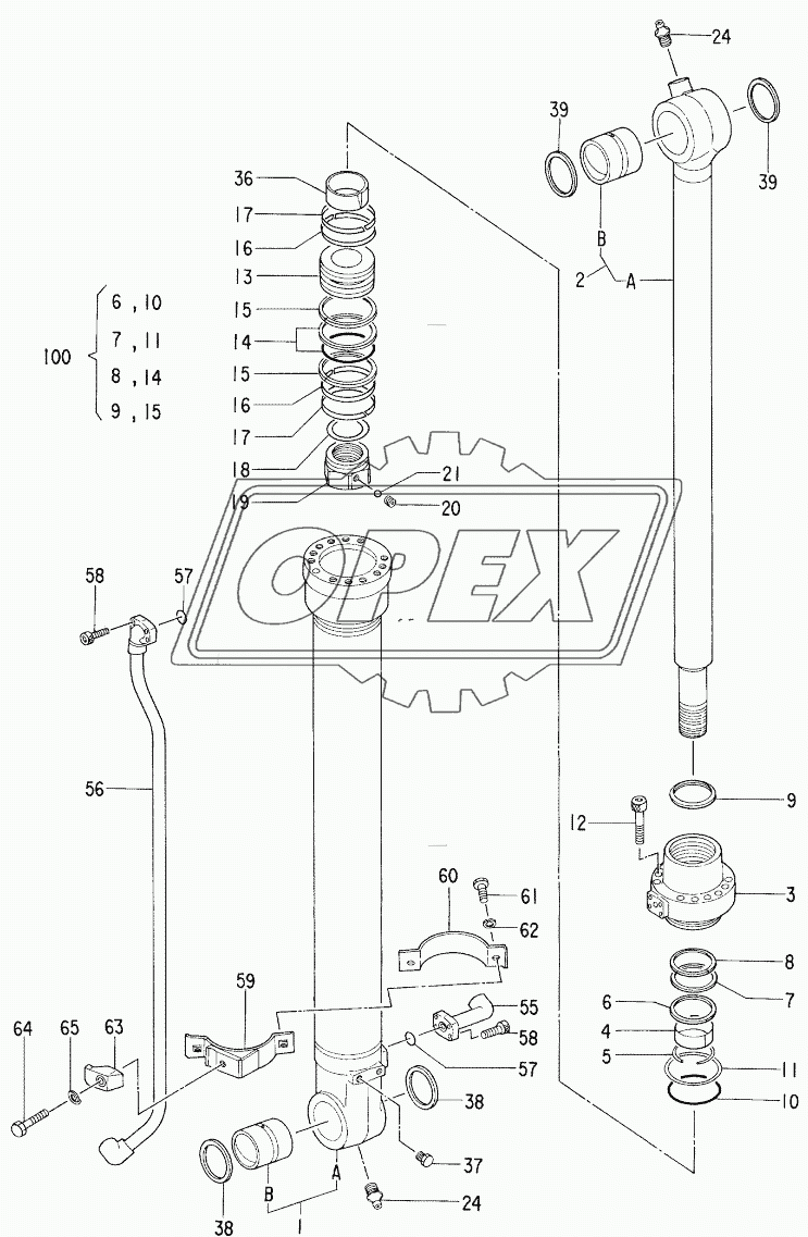 CYL., BUCKET 30001-