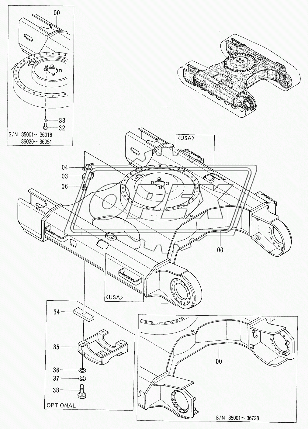 TRACK FRAME