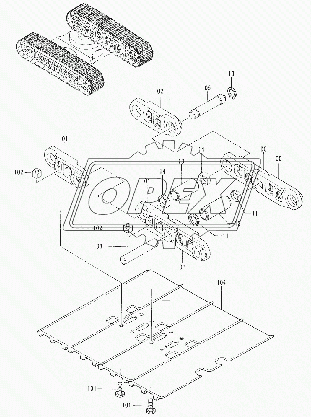 TRACK-LINK (600G)