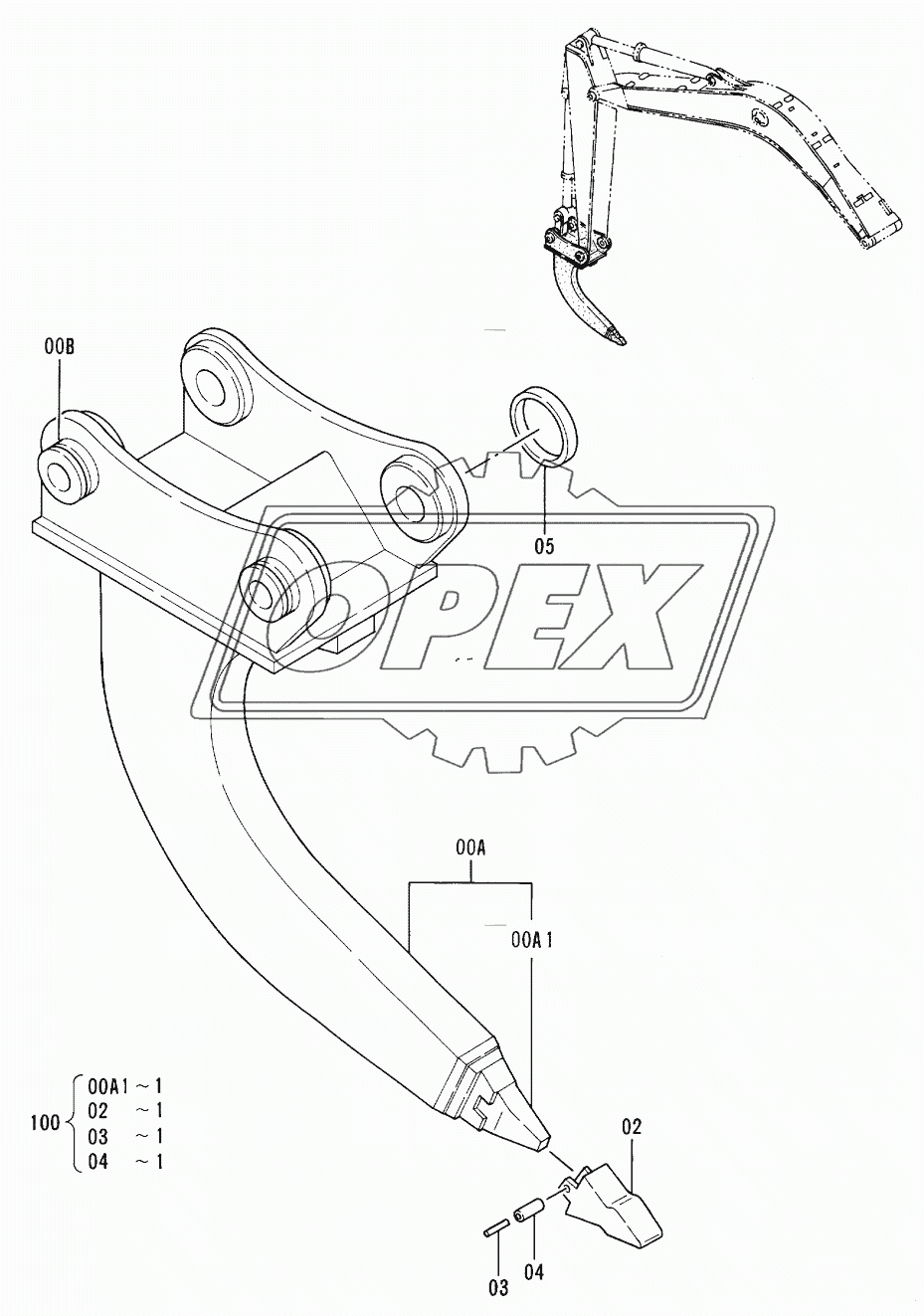 ONE-POINT RIPPER