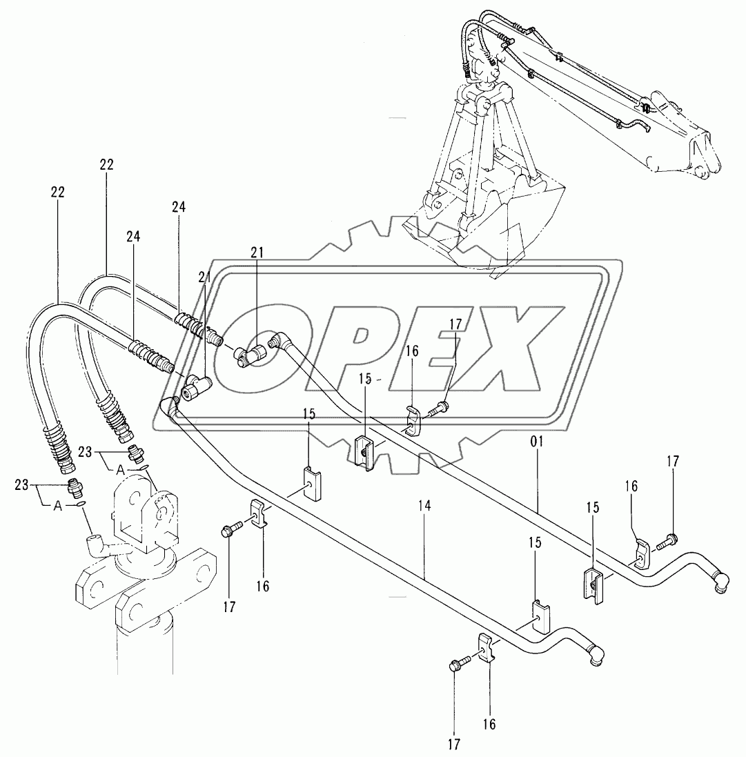 CLAMSHELL PIPINGS (035001 -)