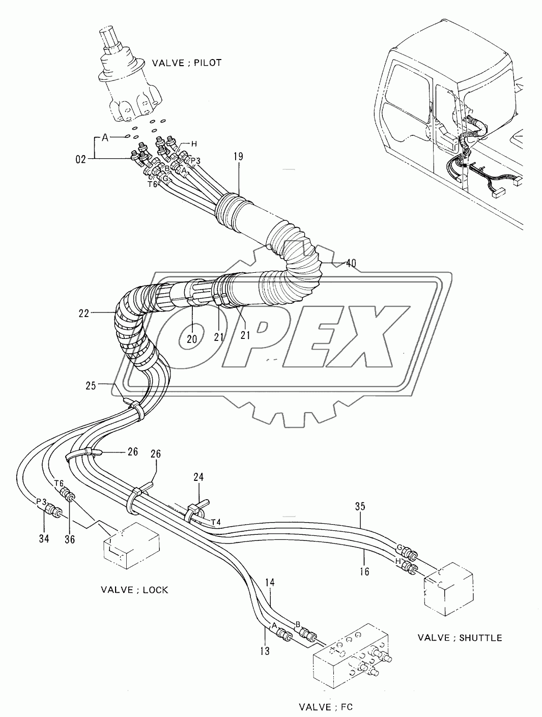 PILOT PIPINGS (5-2)(STD)