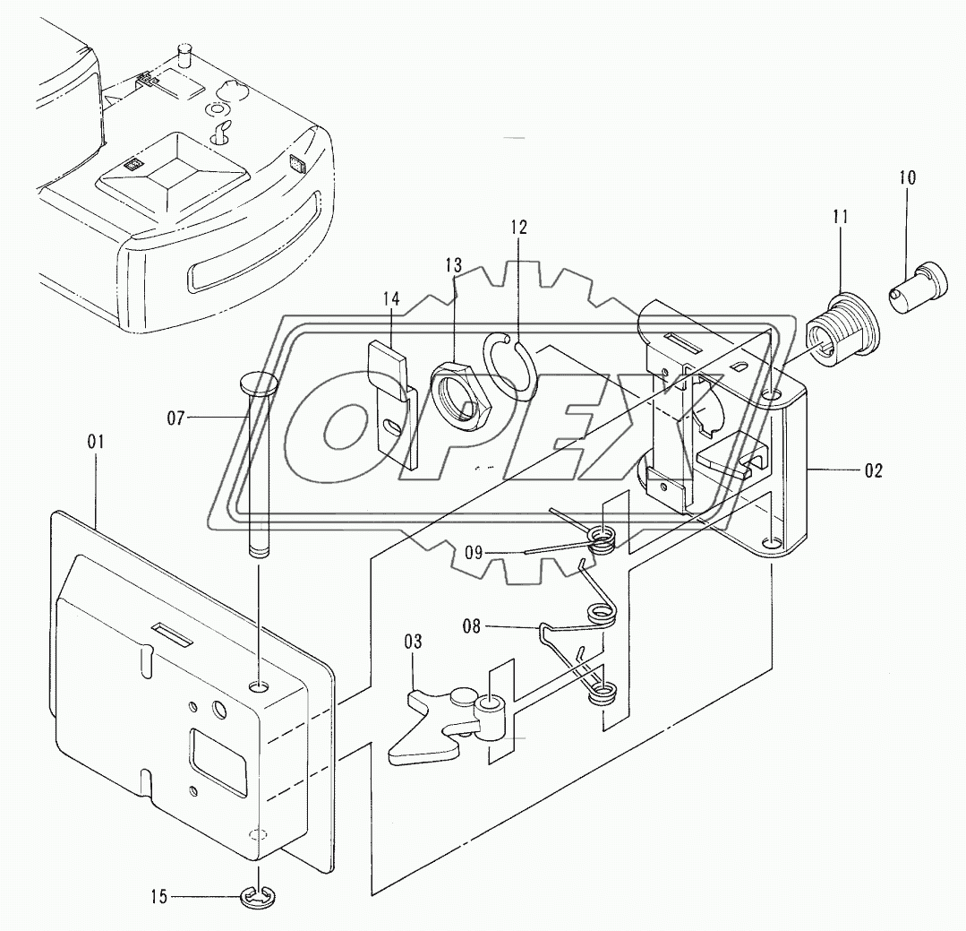 DOOR LOCK (1) (035001 - D94/10)