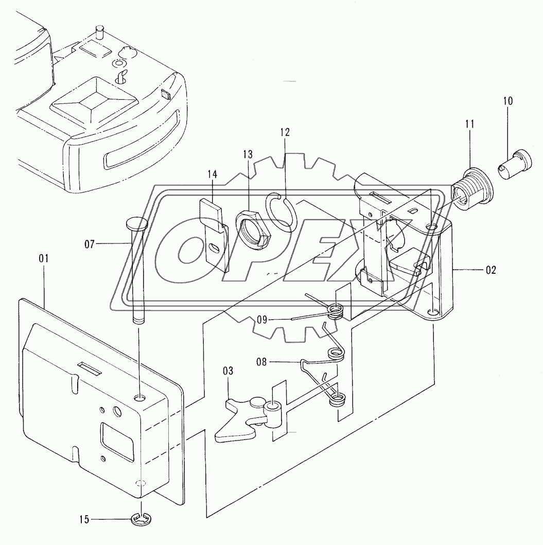 DOOR LOCK (3) (D94/11 -)