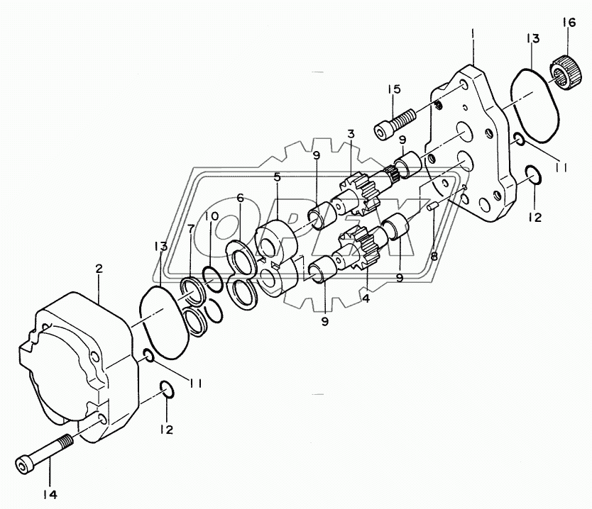 PILOT GEAR PUMP