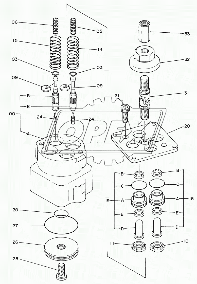 VALVE, PIL0T (R), (L)