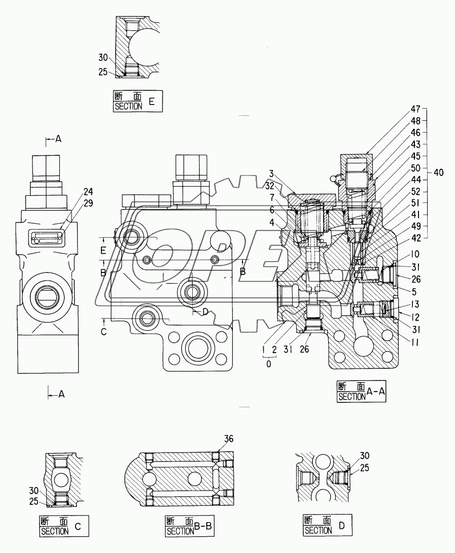 VALVE, HOLDING 1