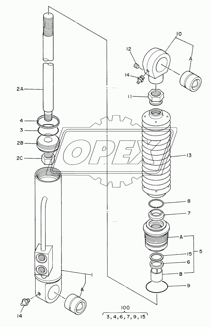 CYL., STEERING (L)