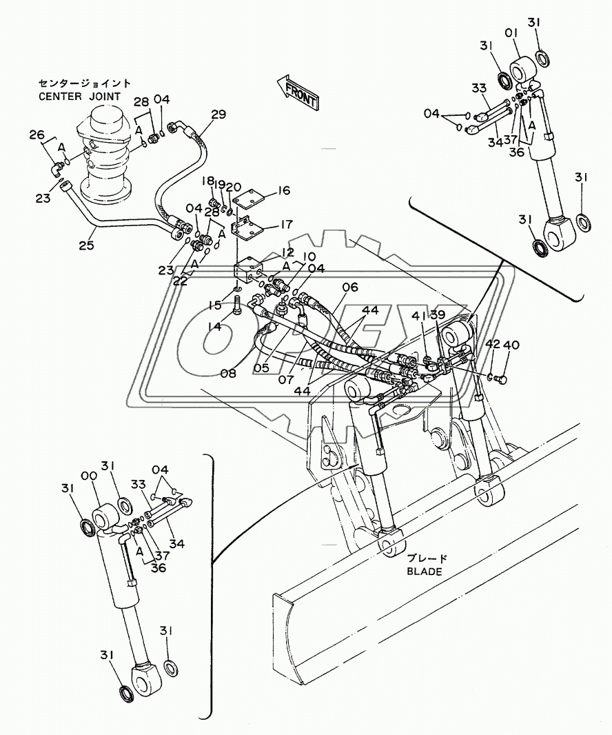 BLADE PIPINGS (CARRIER)