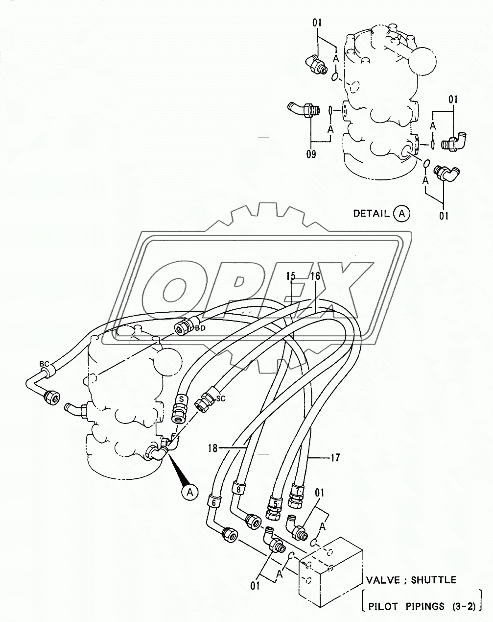 Multi Lever Pipings (4)