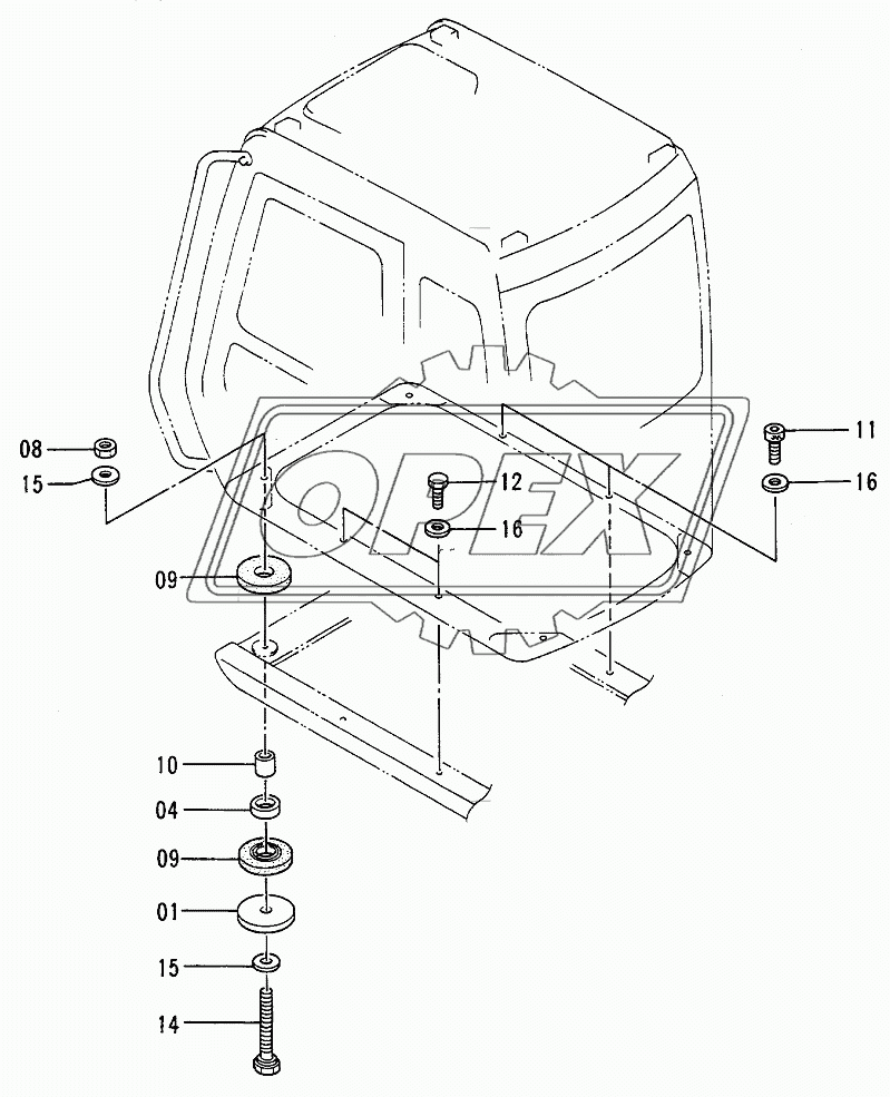 Cab Group (1) Serial №30001-35232