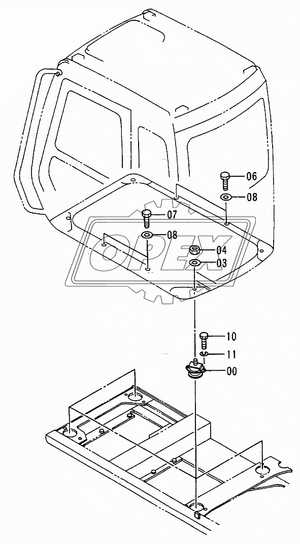 Cab Group (1) Serial №38430-