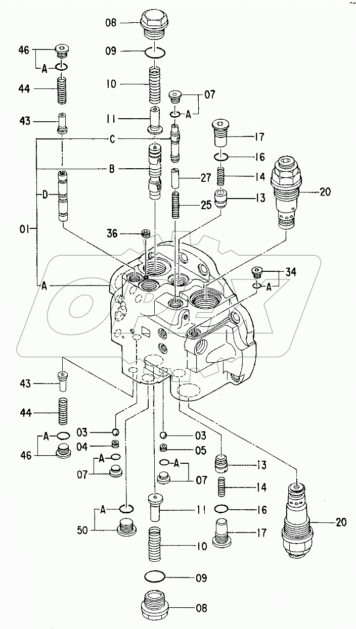 VALVE, BRAKE (1/2)