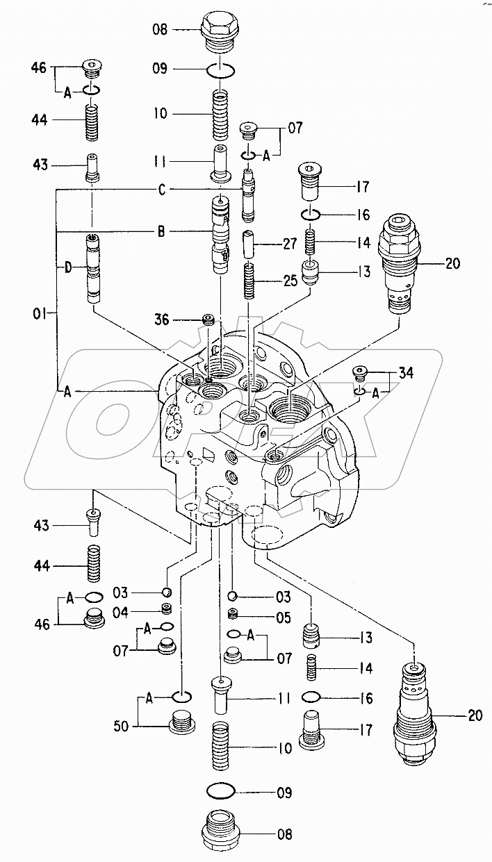 VALVE, BRAKE (1/2)