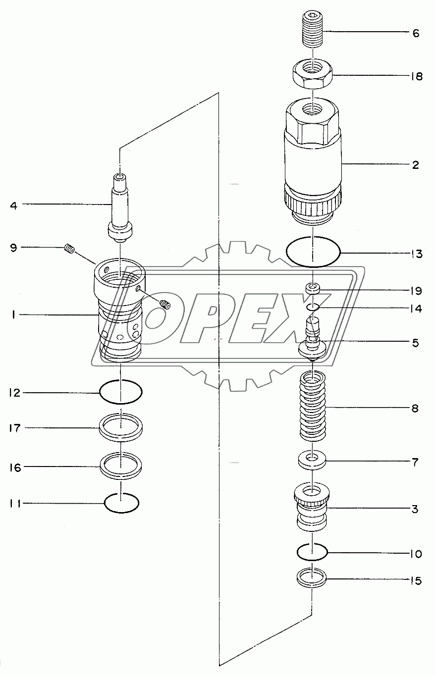 VALVE, RELIEF Serial №30001-D92/12