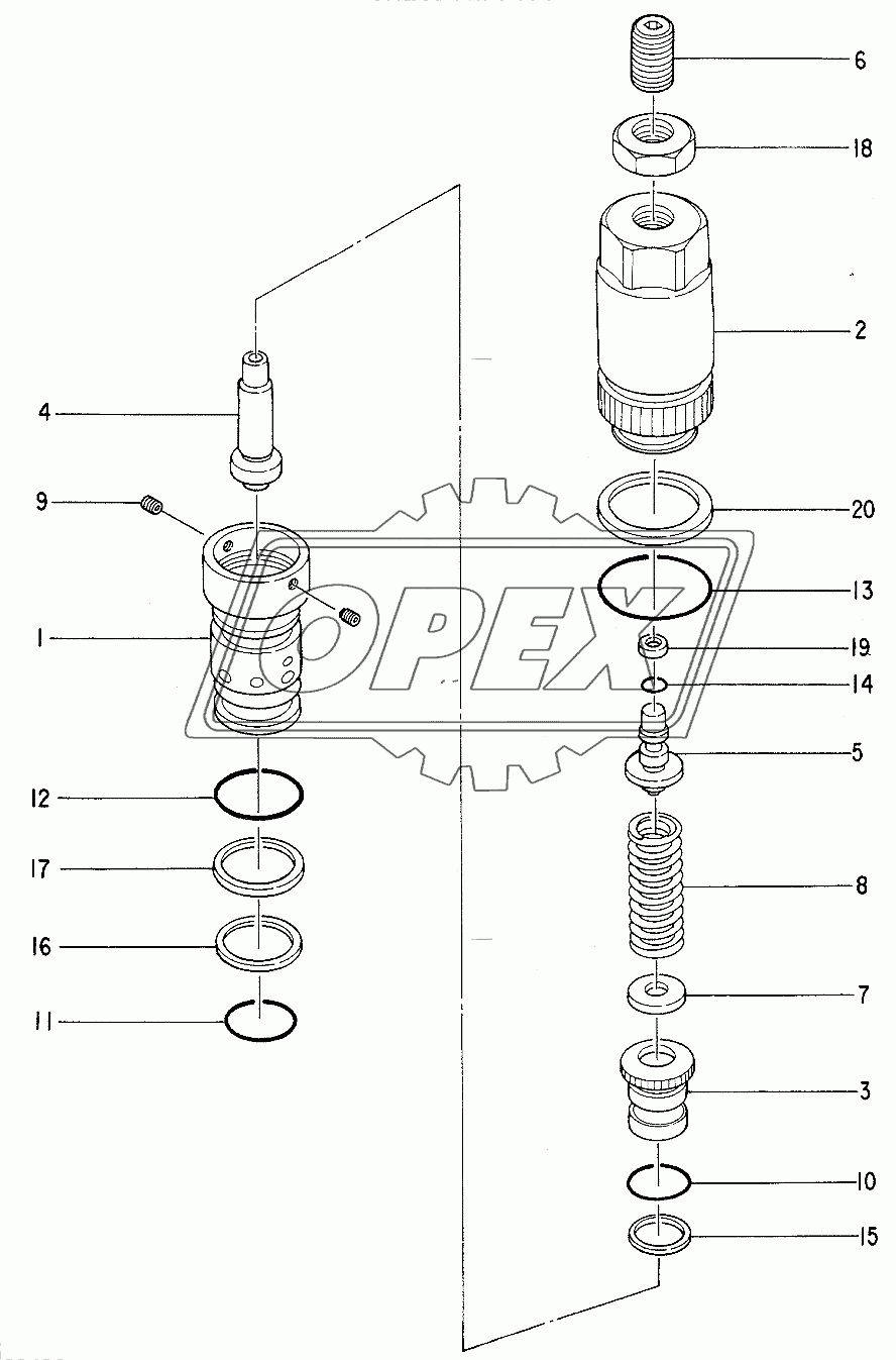 VALVE, RELIEF Serial №D93/01-