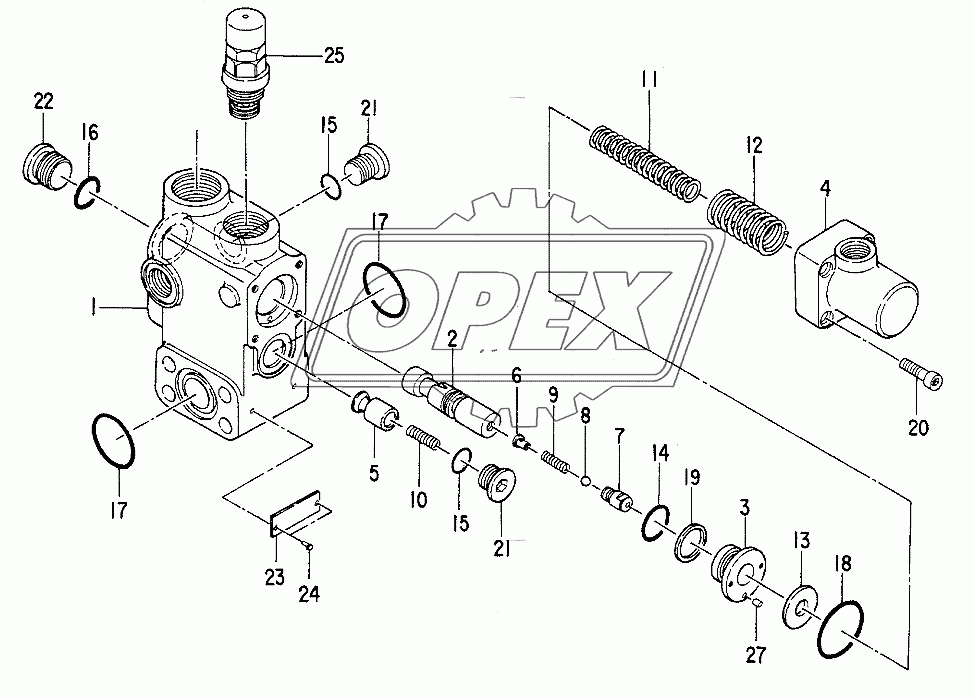 VALVE, HOLDING Serial №30001-D93/09 1