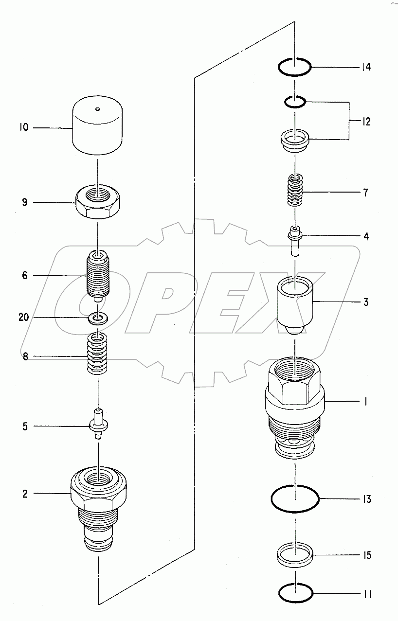 VALVE, HOLDING Serial №30001-D93/09