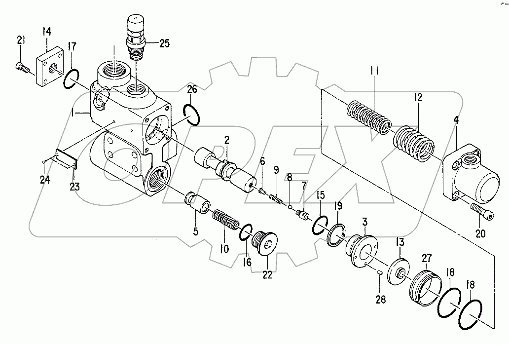 VALVE, HOLDING Serial №30001-D93/09