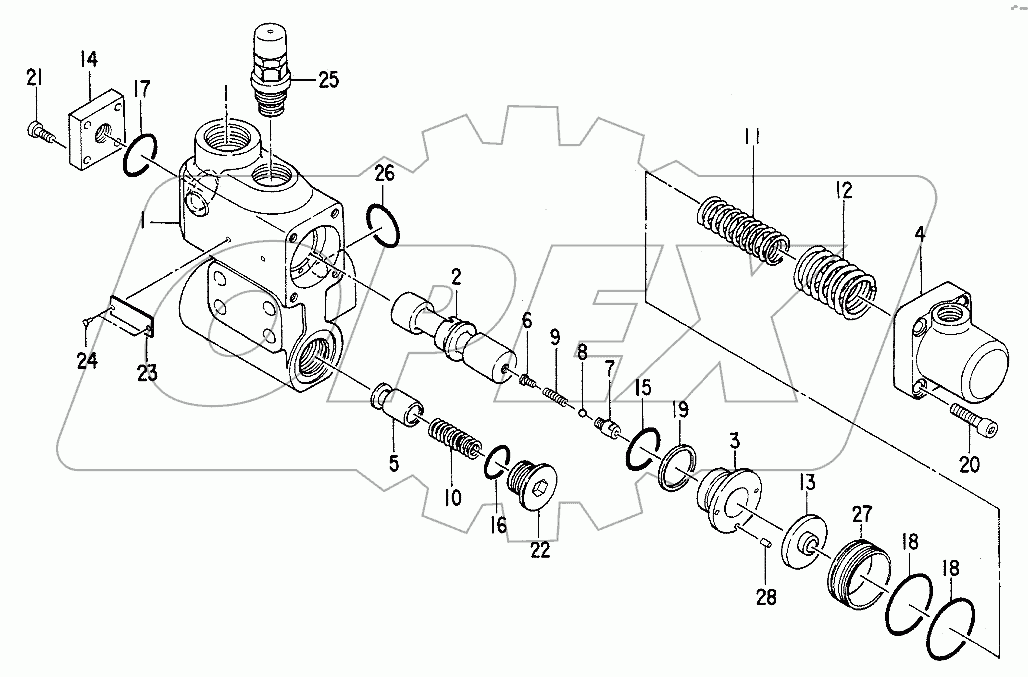 VALVE, HOLDING Serial №30001-D93/09