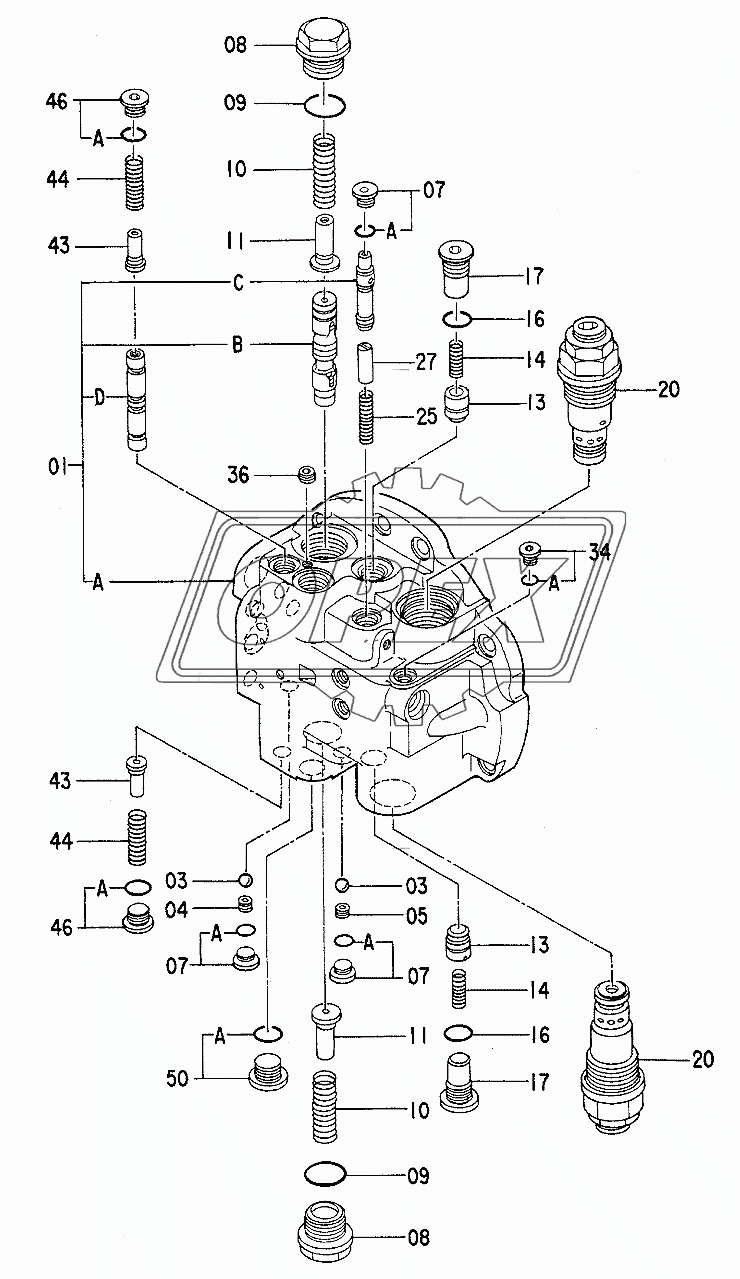 VALVE, BRAKE (1/2)