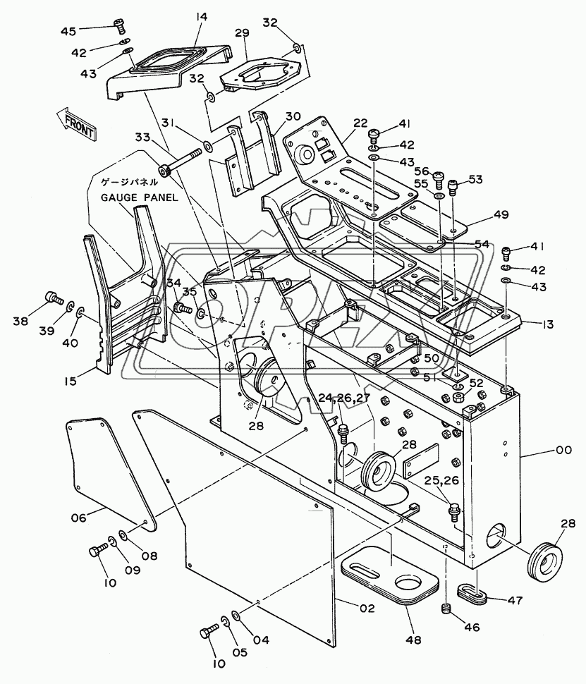 CONTROL BOX (R) <DX>