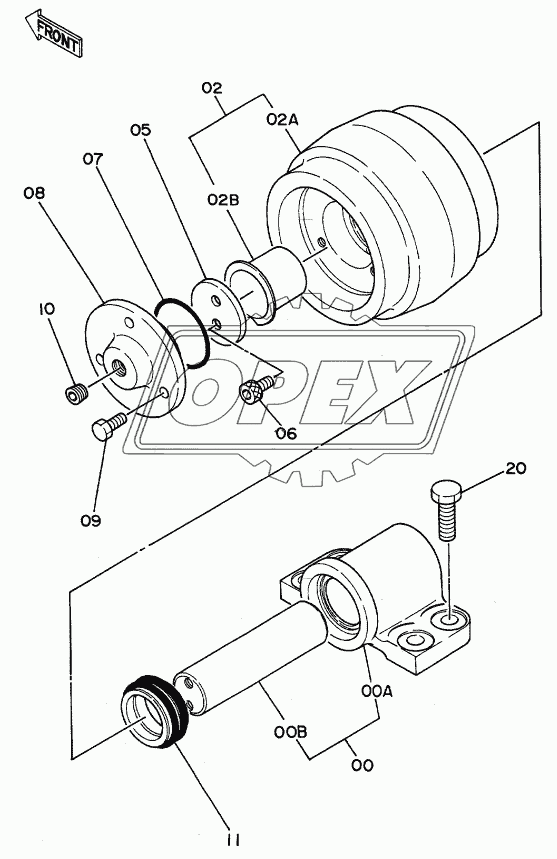 UPPER ROLLER