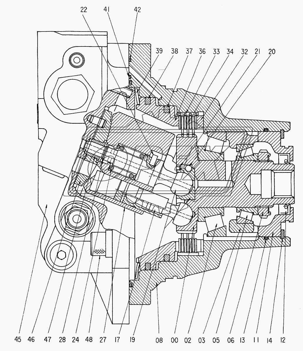 MOTOR, OIL (TRAVEL) 1