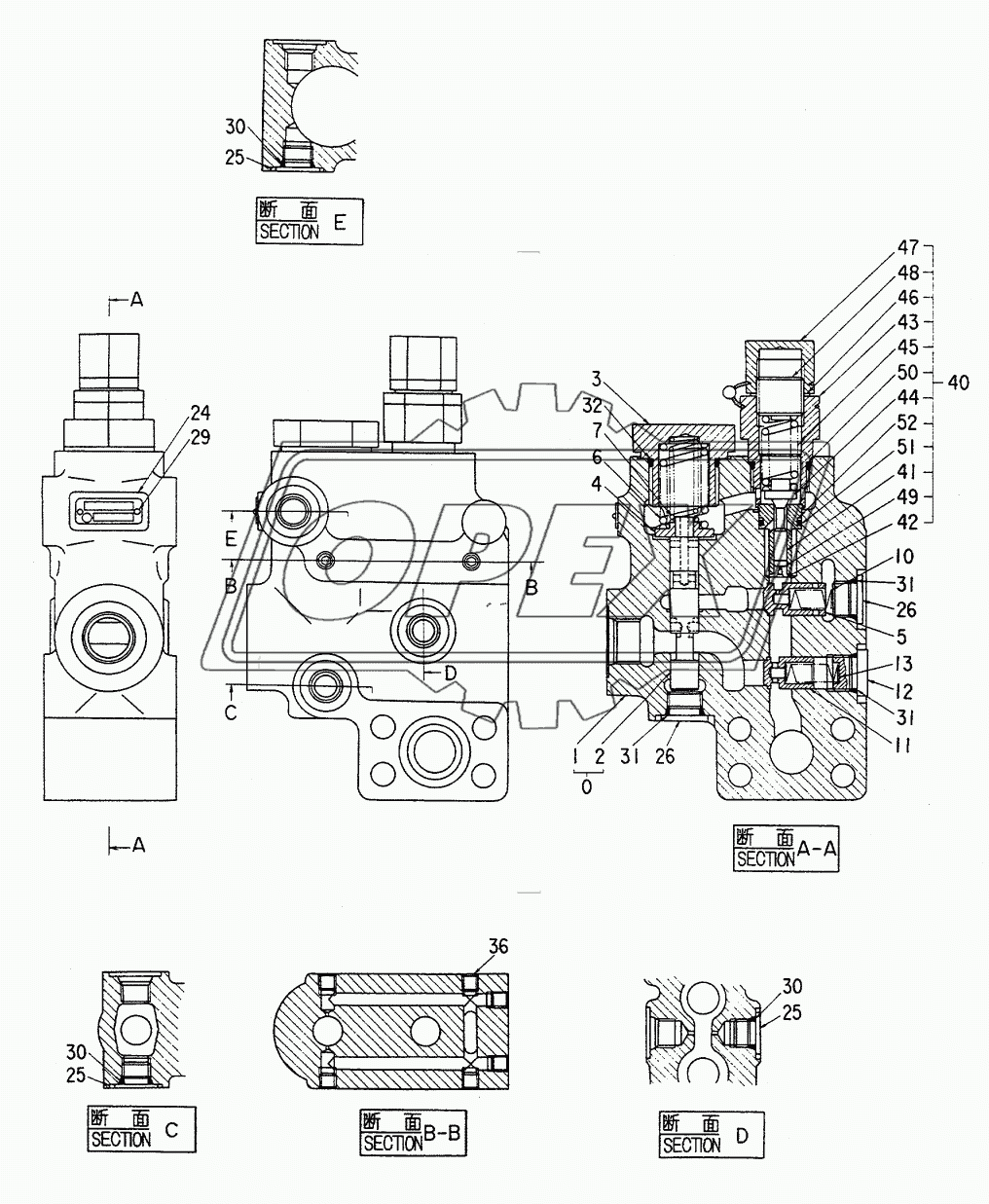 VALVE, HOLDING 1