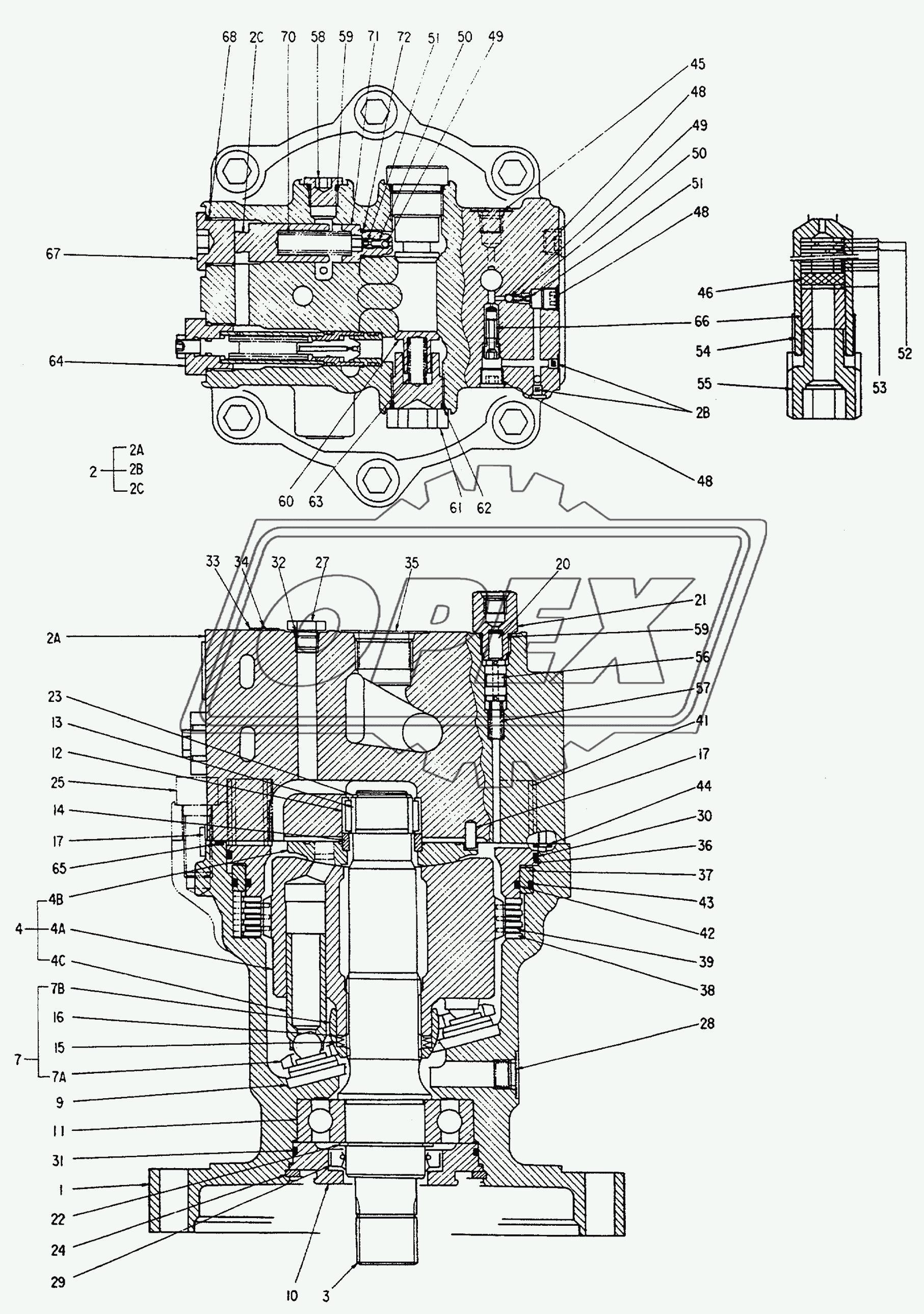 MOTOR, OIL (SWING)