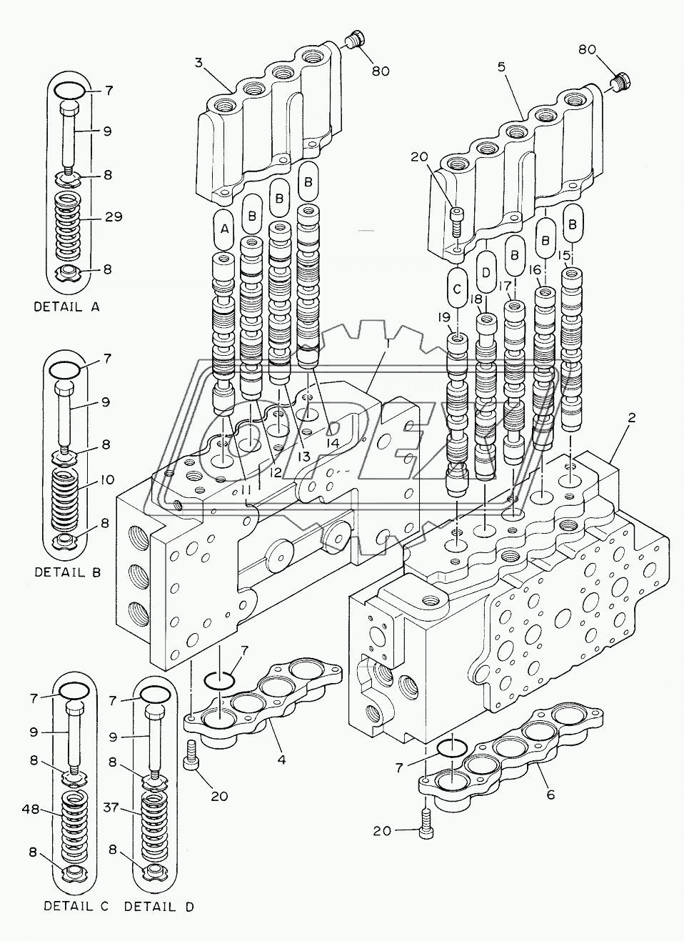 VALVE, CONTROL (1/4)