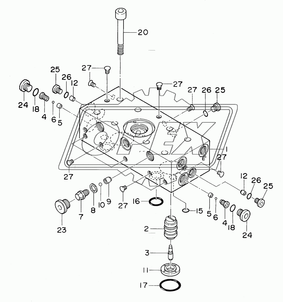 REGULATOR COVER PART