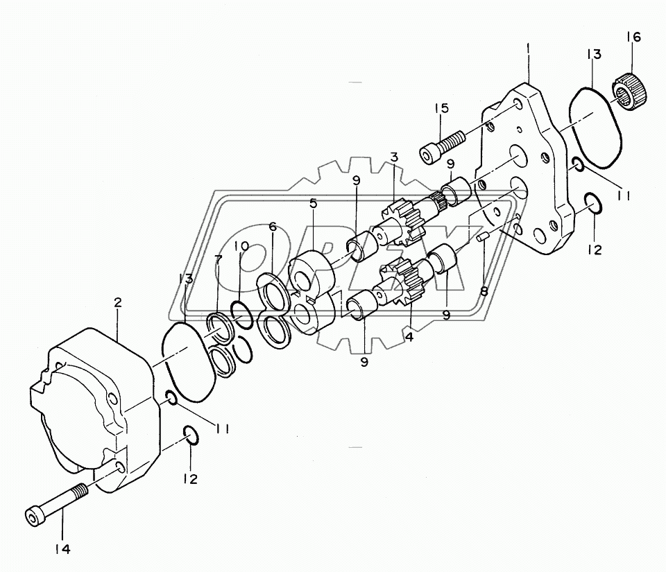 PILOT GEAR PUMP