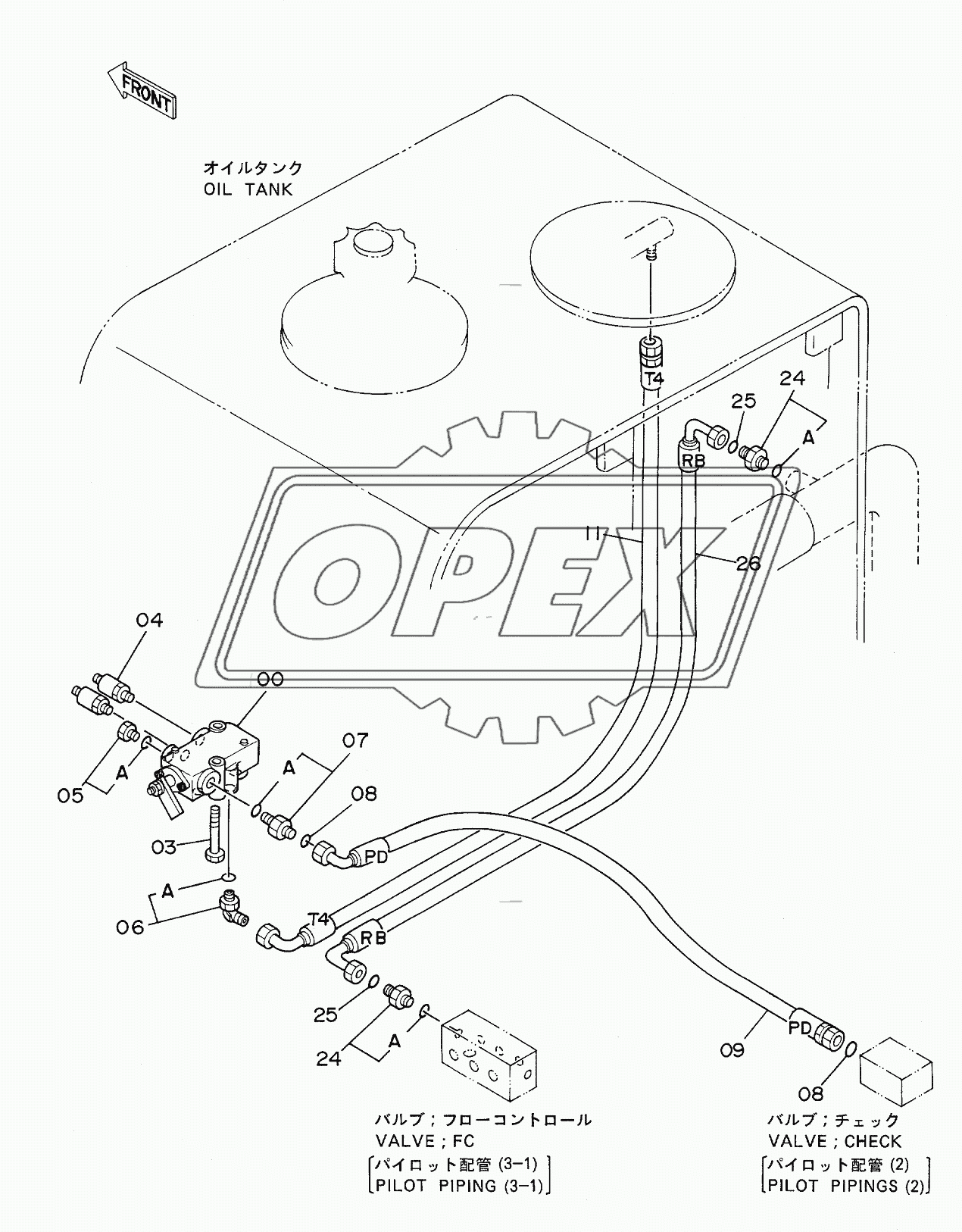 PILOT PIPINGS (3-3)